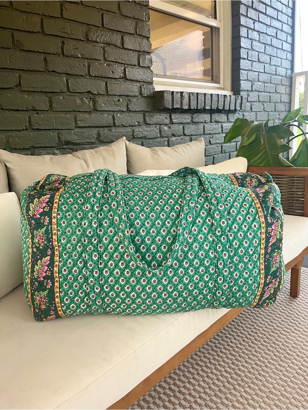 Vera Bradley Greenfield XL Duffel Bag